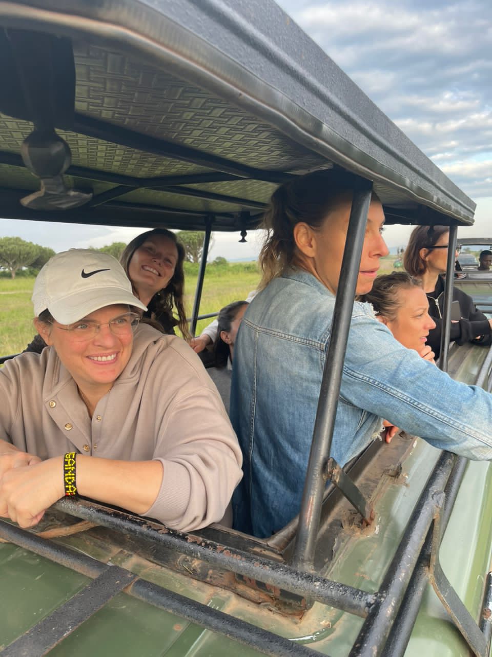 It was all smiles during the Game viewing in Queen Elizabeth National Park
