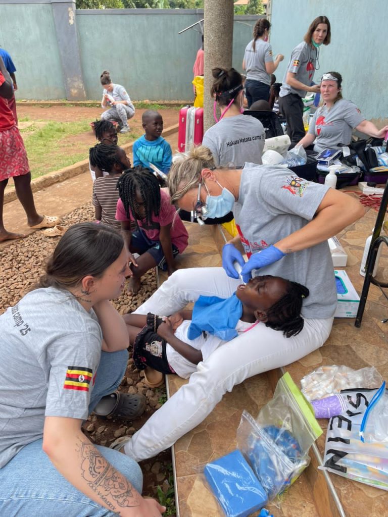 When tourism gives back to the community. Free Dental camp at Aimers kids foundation