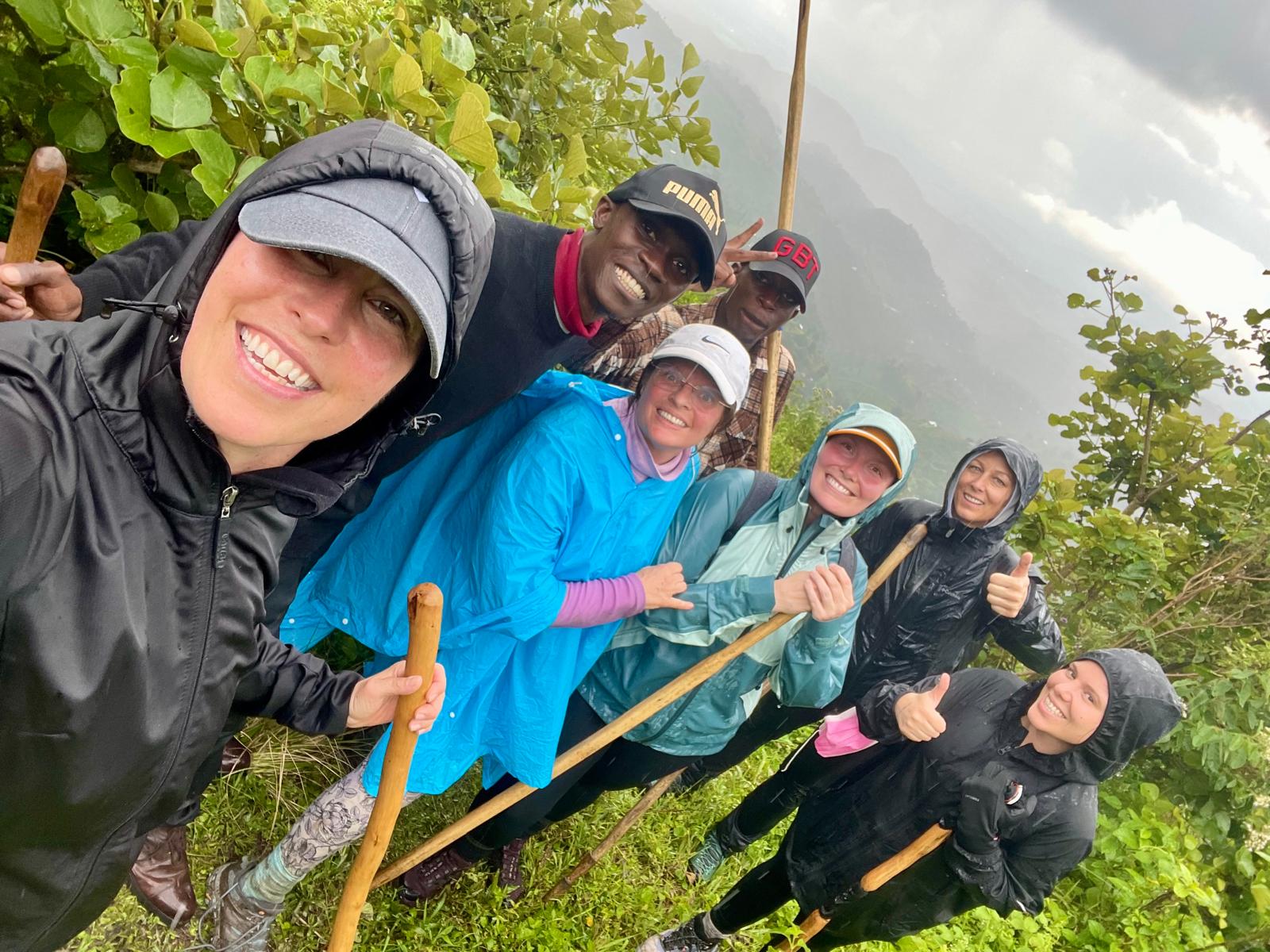 Travel with a purpose - Our dental volunteers getting ready for the Ultimate Mountain Gorilla Trekking Experience in Bwindi Forest